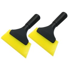 2 Pack Small Squeegee with 5 Inch Rubber Blade Car Window Tint Tool Water Wiper