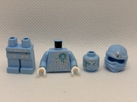 LEGO Ninjago NRG Zane Minifigure Head Njo069 9590, Rise of Snakes Spinner