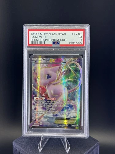 Mew EX XY126 Black Star Promo PSA 5