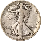 1921-S Walking Liberty Half - Damaged