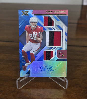 Trey McBride 2022 Panini XR RPA Rookie Patch Auto #/49 🔥 Cardinals
