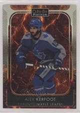 2021-22 O-Pee-Chee Platinum Hot Magma 354/499 Alex Kerfoot #60 0cd3