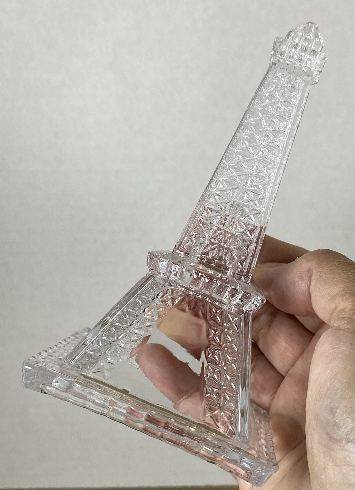Codinger Vintage Shannon Godinger Crystal Eiffel Tower Paris Covered Trinket ...