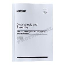 Caterpillar C15 C18 Engine Disassembly Assembly Service Manual UENR0132