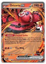 Oricorio ex - 018/094 #18/94 (Holo) (NM) Pacchetto Premio Serie Carte Pokemon