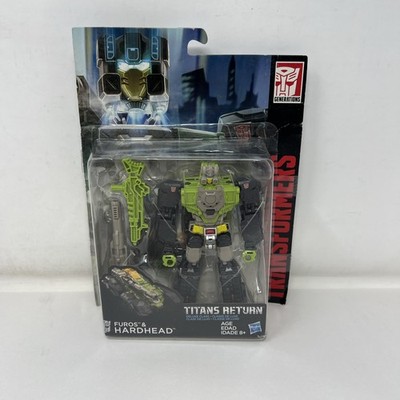 Transformers Titans Return Deluxe Class Furos & Hardhead Figure New Box Wear