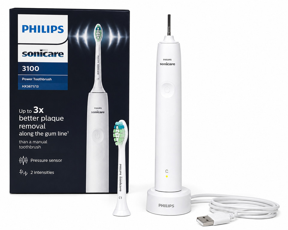 فرشاة أسنان صوتية فيليبس سونيكير 3100 (Philips Sonicare 3100 HX3671)
