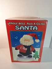 Vintage Jingle Bell Rock A -Go-Go Dancing Santa-1992 Edition 
