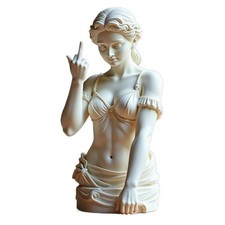 Vienna Goddess Statue   Funny Middle Finger R...