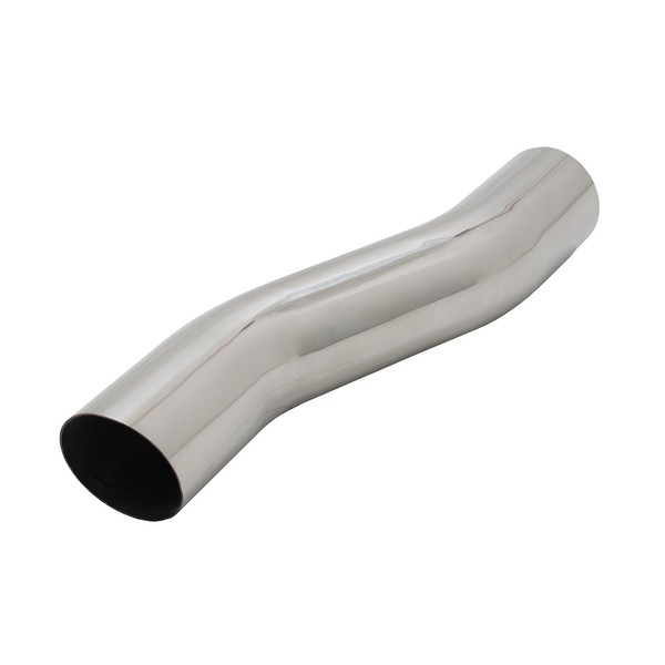 Auspuff Endrohr Edelstahl 1X60Mm S-Design Auspuff EndschalldÄMpfer Mit Abe-image