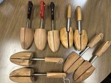 Florsheim Shoe Keepers Mens Size Large Cedar Shoe Trees Vintage Rochester Wood