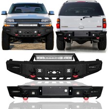 Steel Front Or Rear Bumper With Led Light For 2000-2006 Chevrolet Suburbantahoe
