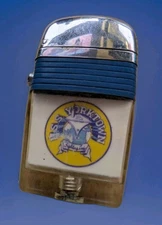 Vintage Scripto Bubble USS Yorktown CVS-10 Miltary