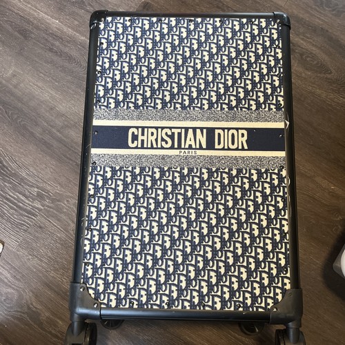 Christian Dior Suitcase With Authentic Card