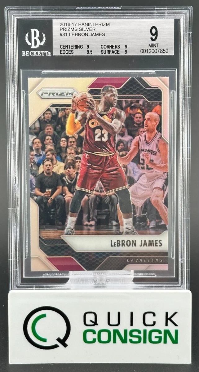 LeBron James Basketball 2016-17 Season Sports Trading Card Singles