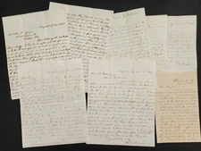 1866-69 antique ELLEN MORGAN widow (quetting) brooklyn ny LETTERS maysville ky