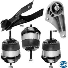 Engine Motor Mounts & Trans Mount 5 PCS Set for 2008 Buick Enclave 3.6L AT Only!