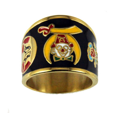 T84 Shrine Clown Ring Shriner Clown Unit Hobo Tramp Hospital Parade Skit Lady