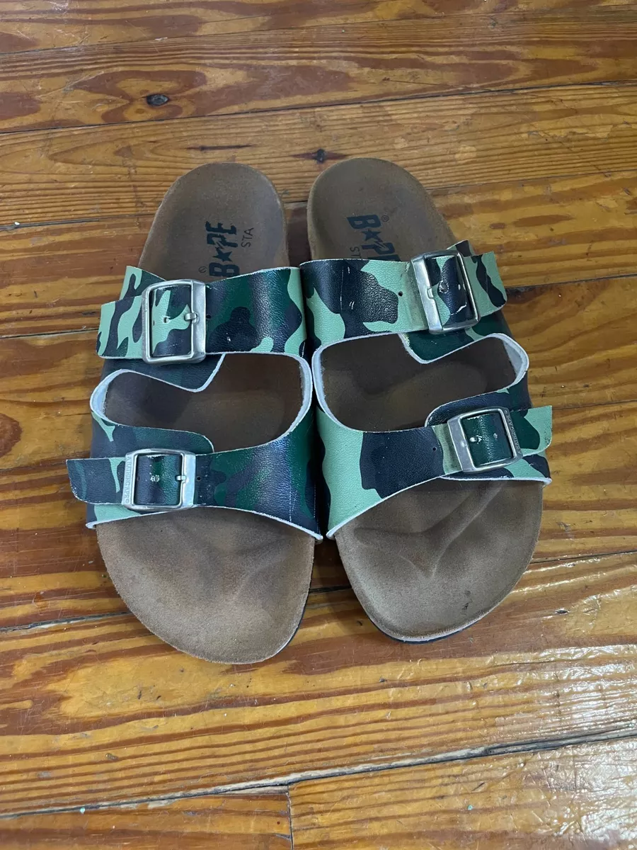 Bape Birkenstock Sandals