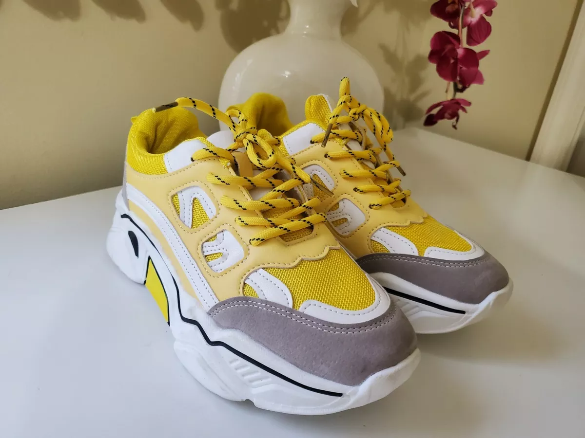 Yellow hotsell trainers womens