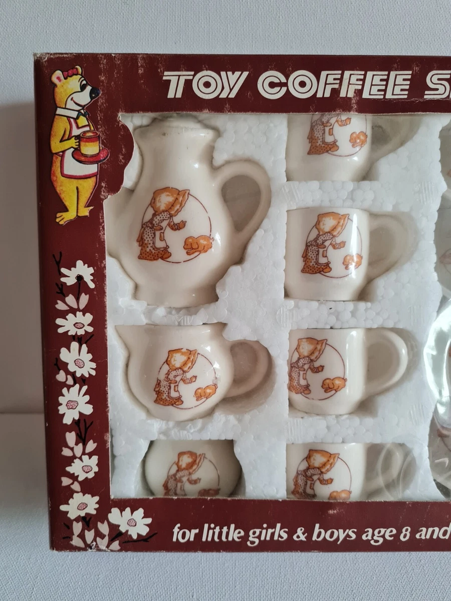 Vintage Childrens Toy Coffee Set. eBay