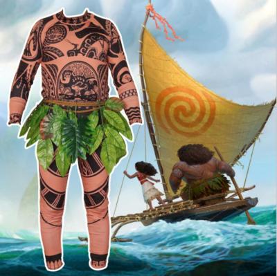 Moana Maui Tattoo T Shirt / Pants Adult Mens Women Halloween Cosplay  Costume NEW | eBay UK