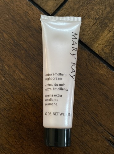 Mary Kay Extra Emollient Night Cream .42oz Travel Mini Size NEW!  Fits in Purse - Picture 1 of 1