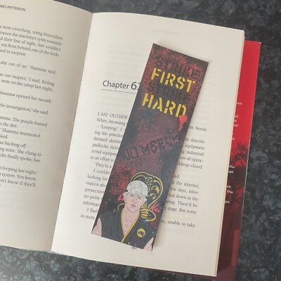 Cobra Kai Inspired Bookmark Holographic Reader Karate Bookish Original Artwork