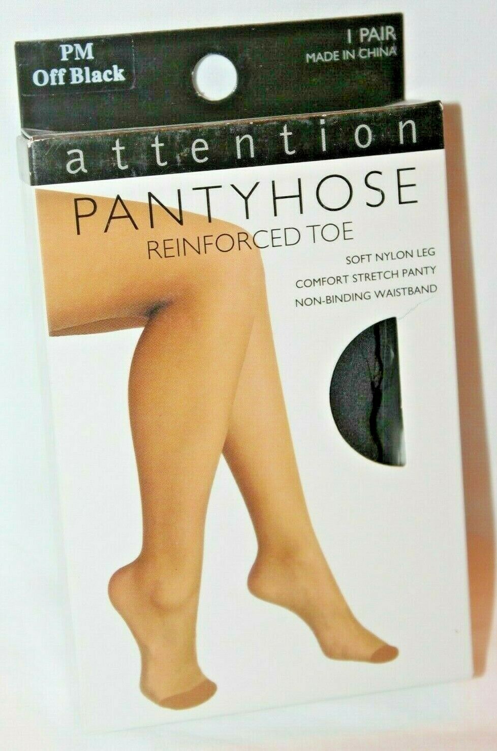 reinforced toe hosiery