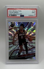 2021-22 Panini Revolution Jalen Green Asia Holo Silver /99 RC  #115 PSA 9