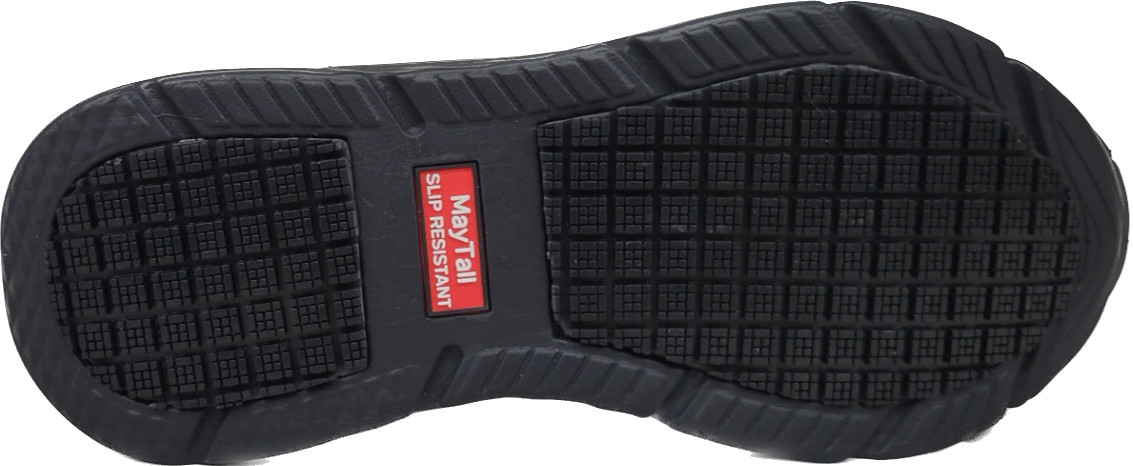 Женская обувь Рабочая Черная из нескользящей сетки с больничной комфортной подушкой MayTall 2602