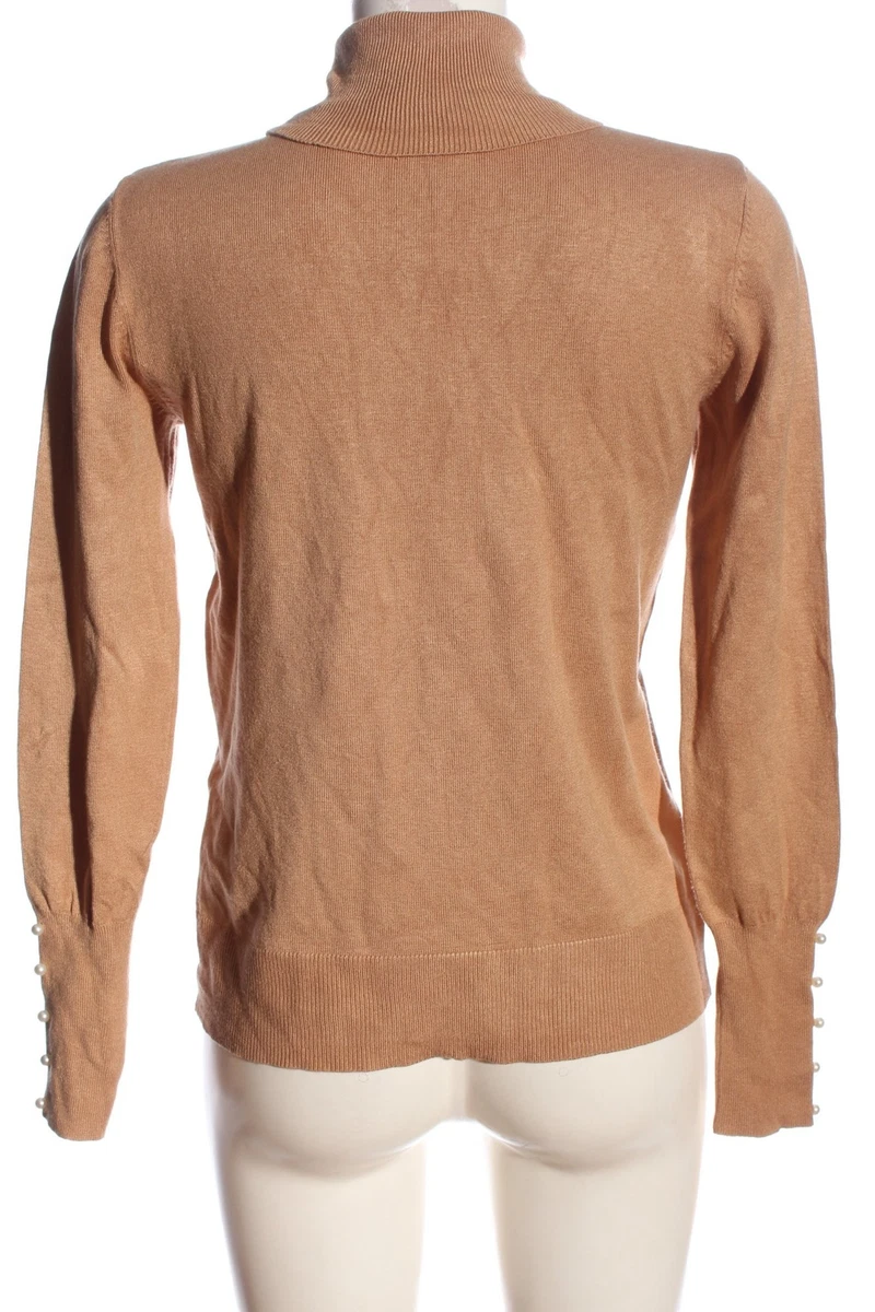 ANNA FIELD Maglia a collo alto Donna Taglia IT 44 marrone stile