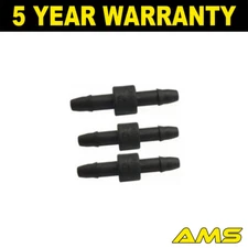 3x Universal 5mm Pipe Joiner Connector Washer Tubing Fuel Pipe Aquarium
