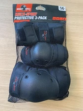 KNEE, ELBOW and WRIST PAD SET ~ Eight Ball Multi-Sport ~ Ages 14+ ~ NEW