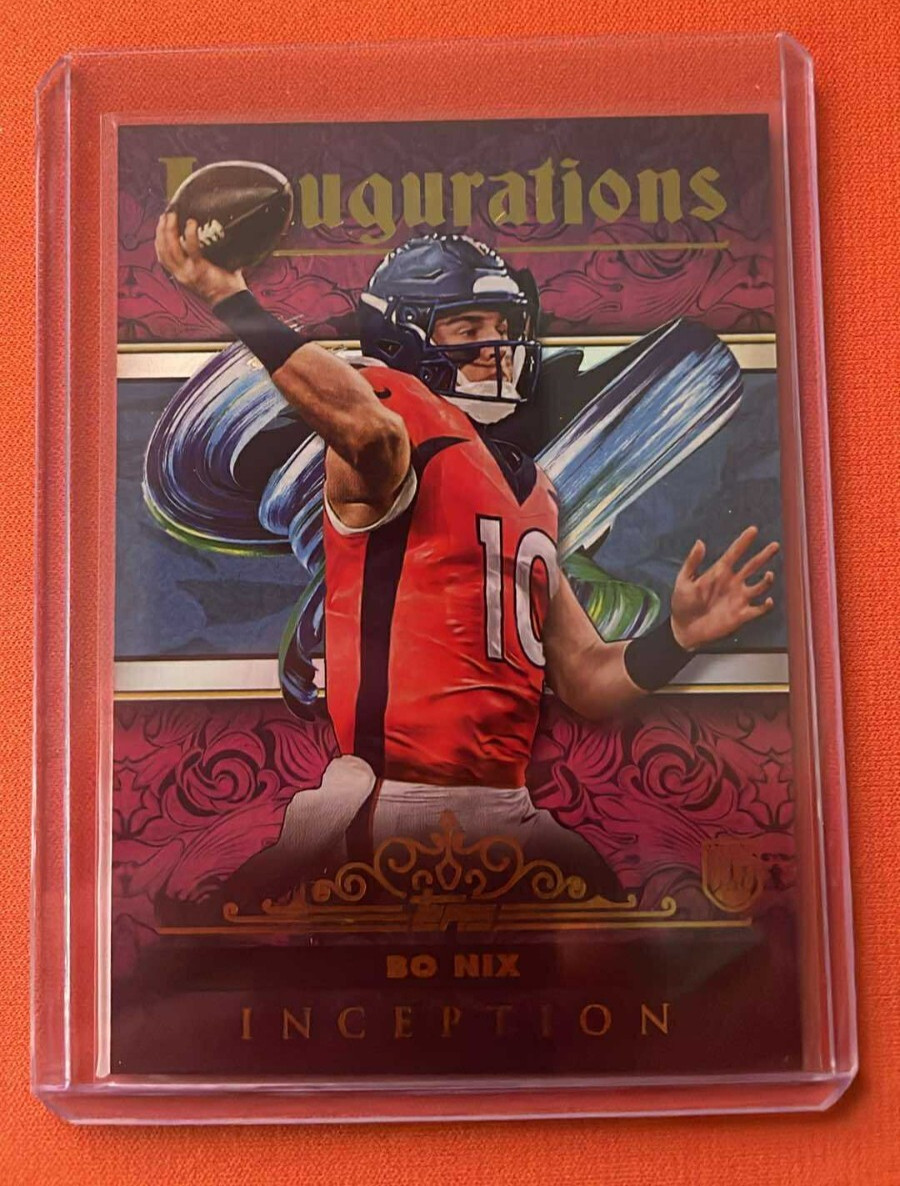 2024 TOPPS INCEPTION BO NIX INAUGURATIONS ROOKIE CASE HIT SP