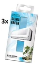 3 x Areon Clima Blue Ocean Air Fresheners for air conditioner home office scent