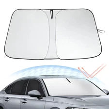 For Honda Civic 2022-24 Windshield Sun Shade Front Cover UV Heat Block Foldable