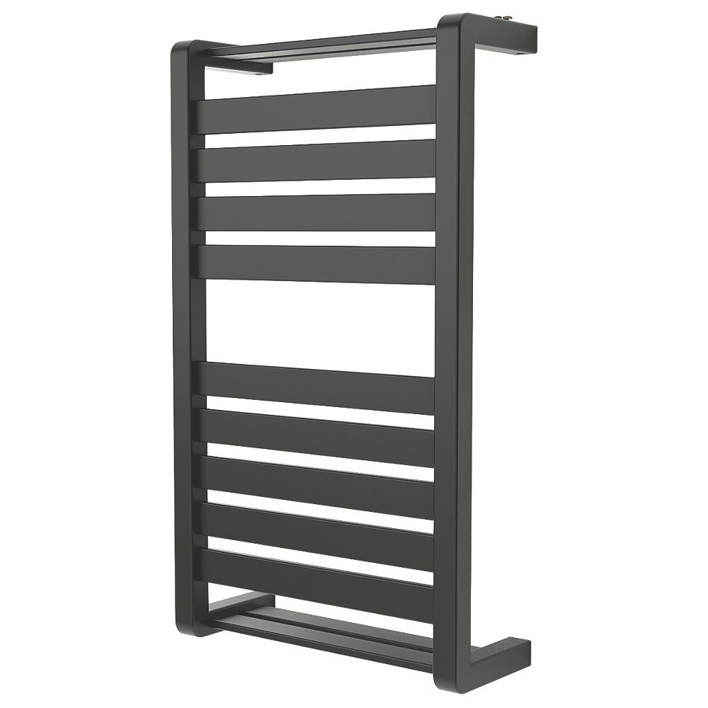 GOODHOME LORETO VERTICAL WATER TOWEL WARMER 700 X 400MM Matt black | eBay