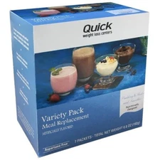 QWL Pudding or Shake Mix Variety Pack - Meal Replacement - Aspartame Free