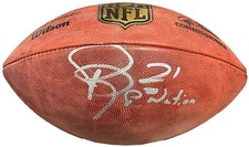 Patrick Peterson signed OFC Wilson Leather Duke NFL Football P2 Nation- Beckett
