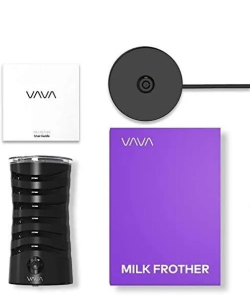 VAVA Electric Milk Frother - Black (VA-EE013) Photo Related