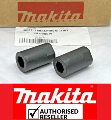 2x Genuine Makita Foot for WST06 Portable Mitre Saw Stand - JM23600026