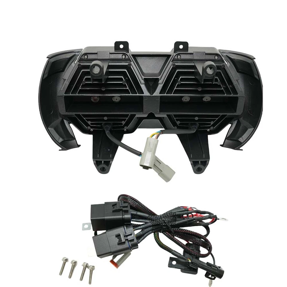 Faro doble LED blanco/ámbar más nuevo para Harley-Davidson Road Glide 2015-2024 Foto 4 de 4