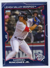 2025 Lehigh Valley Ironpigs (AAA-Philadelphia Phillies) Gabriel Rincones Jr.