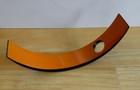 NEW Orange Lacquered Wine Bottle Holder