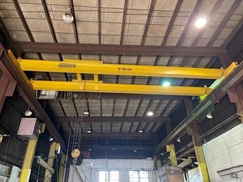 10 TON SISSCO BRIDGE CRANE (116023) - Picture 2 of 4