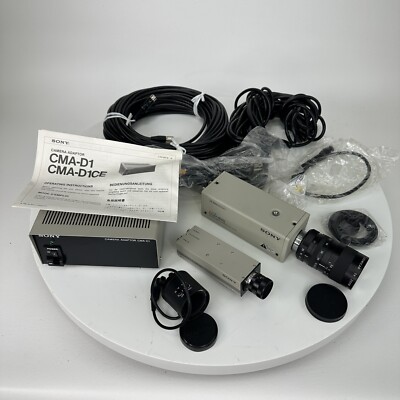 Sony SSC-C3370 CCD-Iris Color Video Camera Bundle