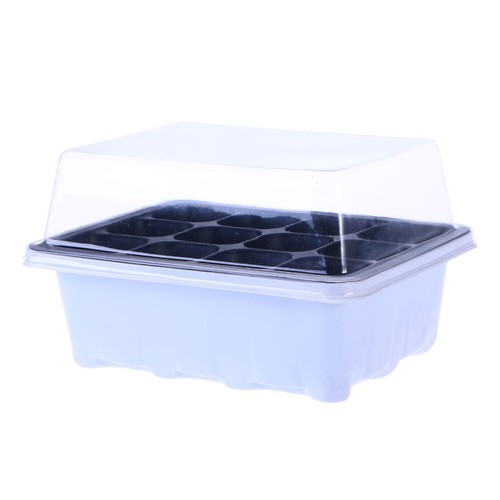 Seedling Tray with Transparent Cover for Optimal Germination