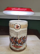 1996 Budweiser Anheuser-Busch World Famous Clydesdales Hitch Stein/Gift