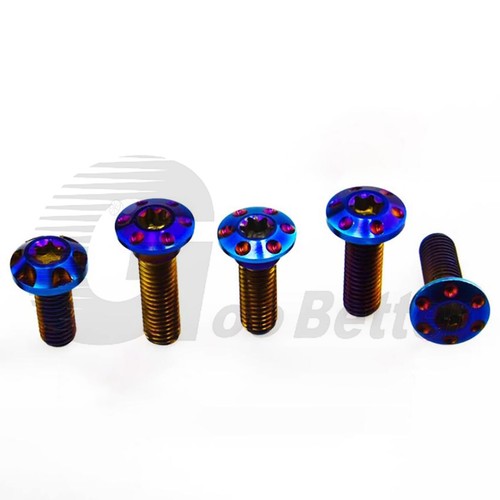 Titanium Disc Brake Rotor Bolts Torx T40 Head M8 x 20 25 30mm Motorcycle E-bike - Picture 8 of 33
